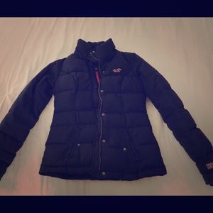 Down feather filled Hollister jacket